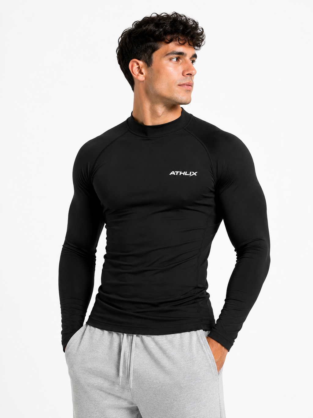 Langarm Compression Shirt - Image #0